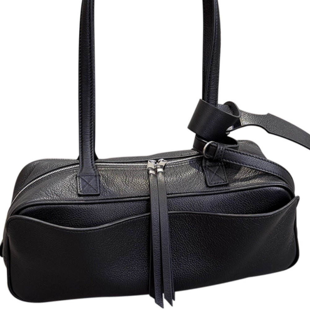 AOLIU Leather Tote Bag - Small