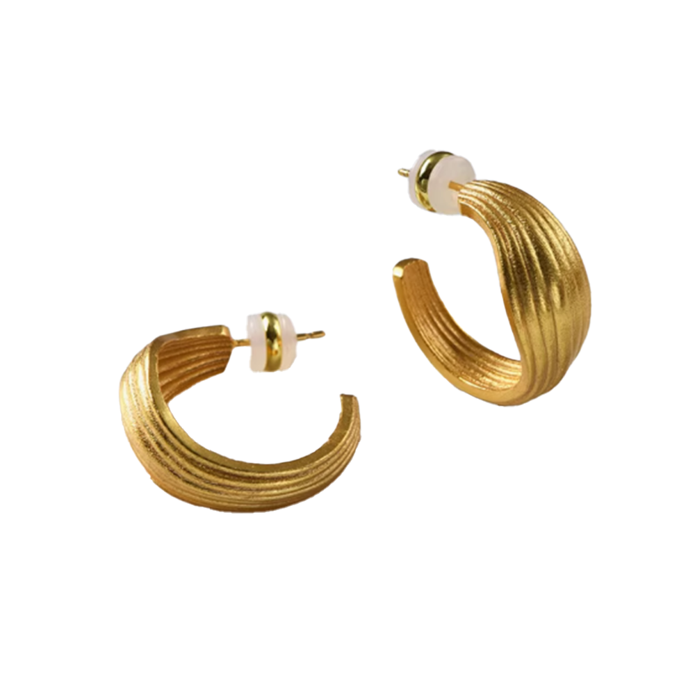 BELVA Ring Earrings - Pair