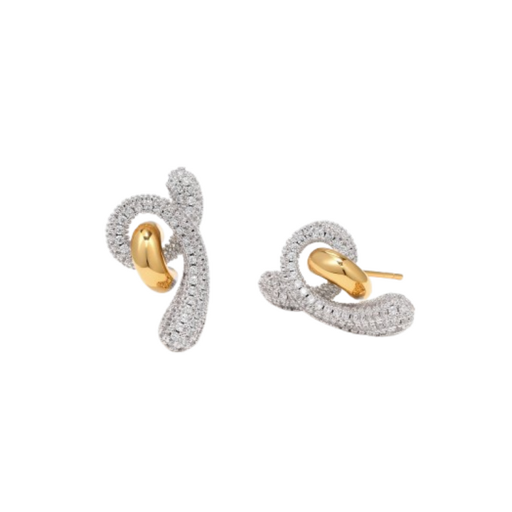 BONFE Diamante Earrings - Pair