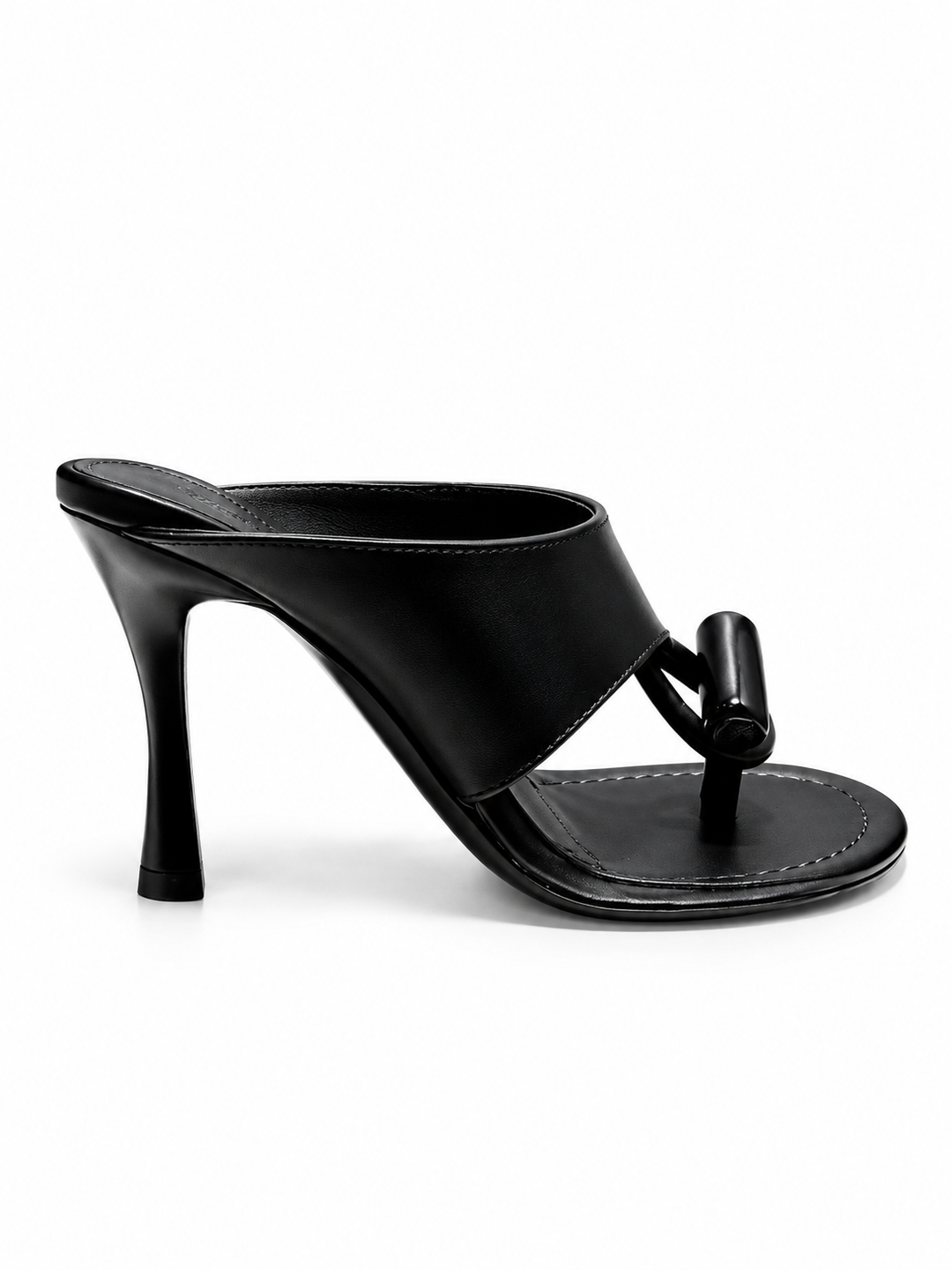CALRO SPILT TOE HIGH HEEL SANDALS