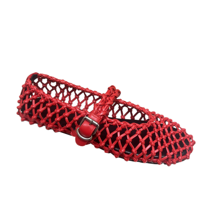 CAMTO Cut Out Ballet Shoes