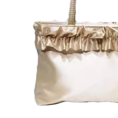 CAVIE Ruffled Tote Bag