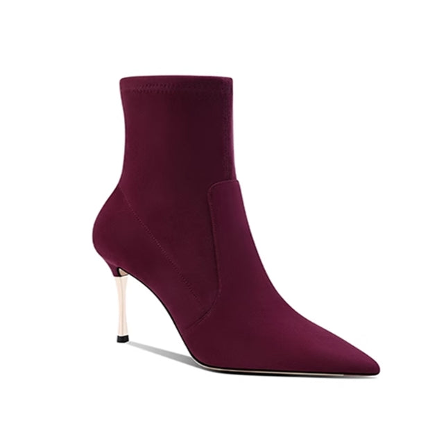 CEVUI Suede Ankle Boots - 6cm