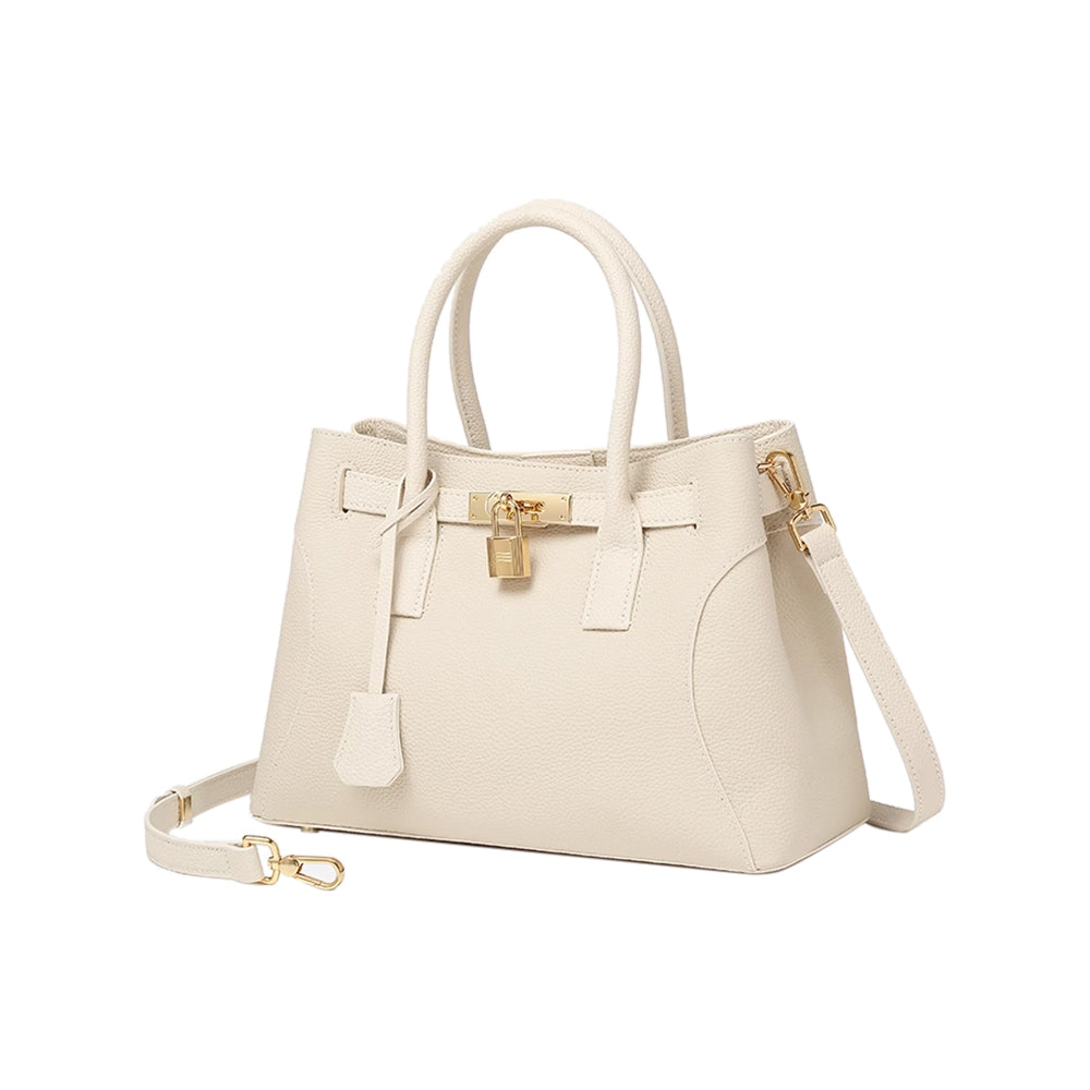 CHLLA Metal Lock Tote Bag