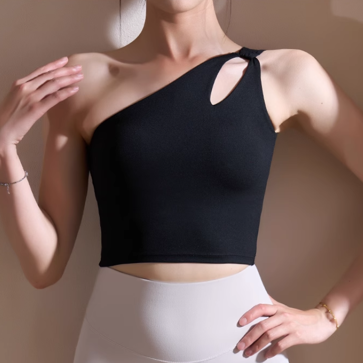 CHRIU Yoga Pilates Cut Out Fitted Sports Bra