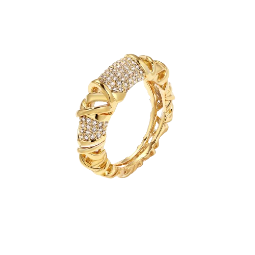 CUIRA Diamante Ring