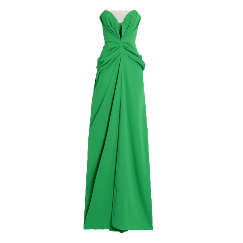 DELBA Slip Tube Evening Dress Gown