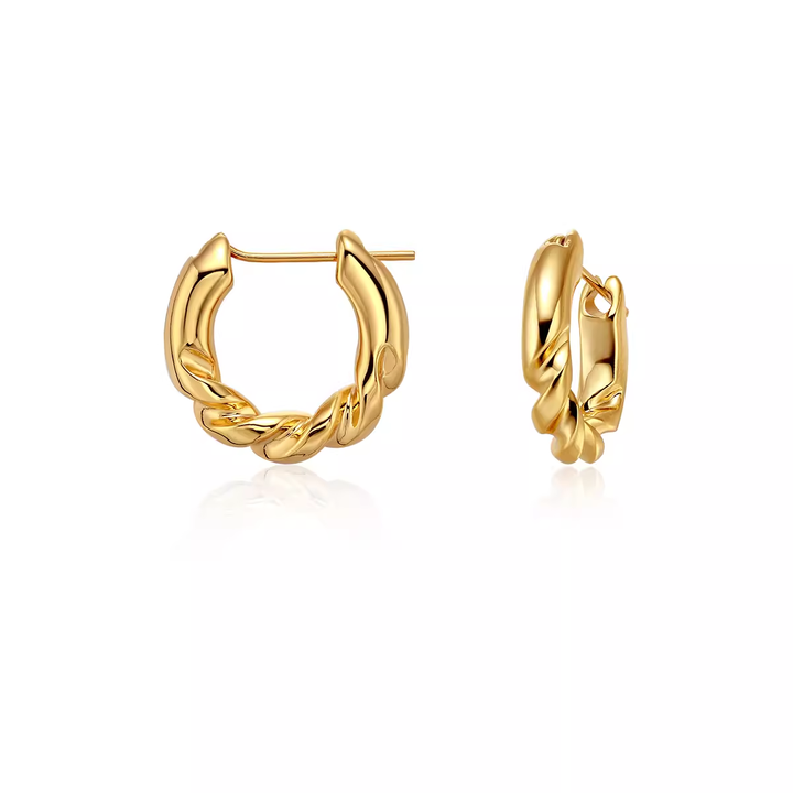 DELRI Ring Earrings - Pair