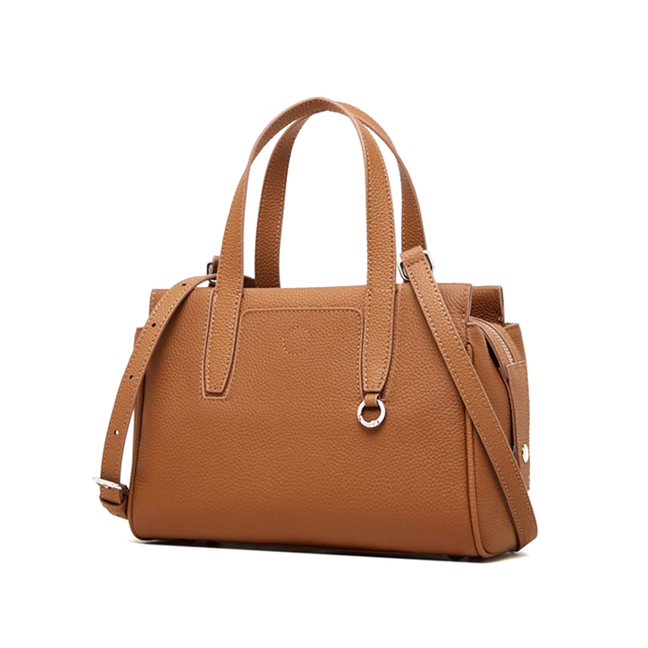 DENVI Leather Oversized Tote Bag