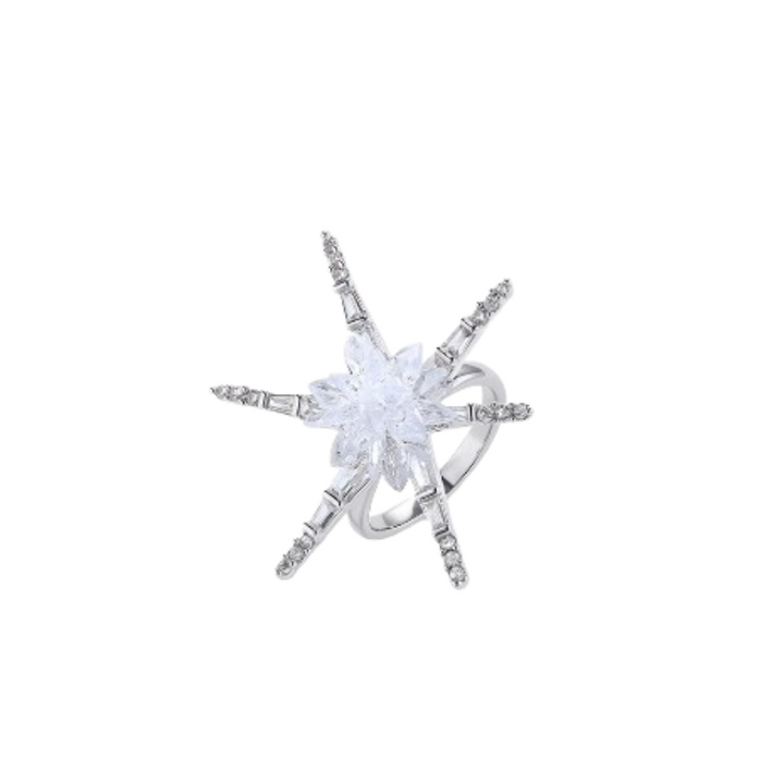 DESRI Diamante Flower Ring