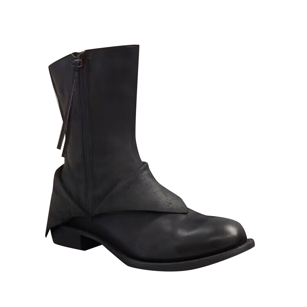 DIERO Leather Ankle Boots