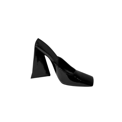 DOFRA Triangle Heel Mules Sandals
