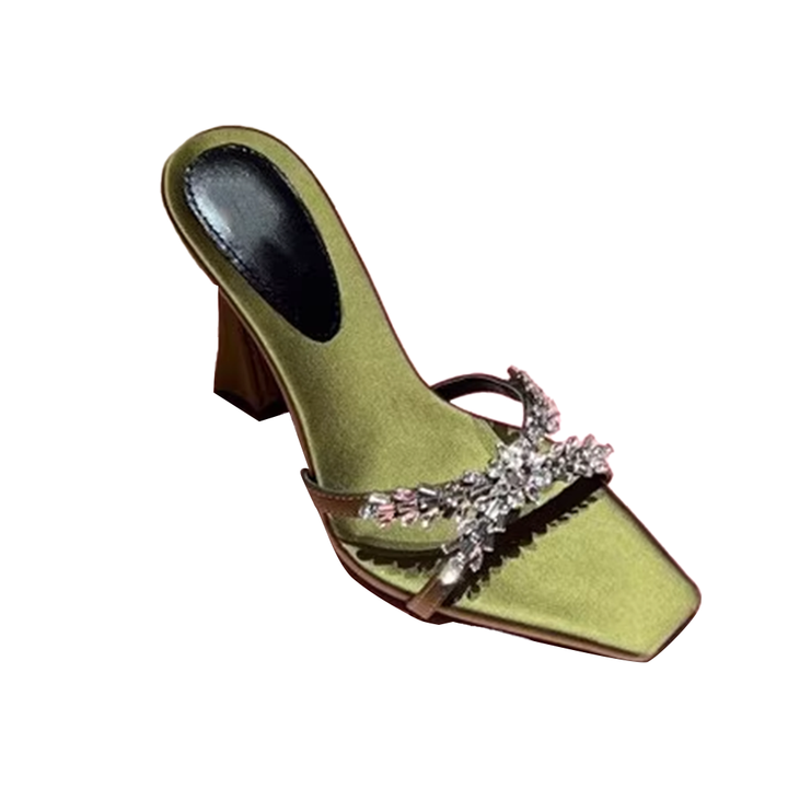 DURSE Diamante Mules Sandals