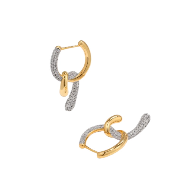 c Diamante Earrings - Pair