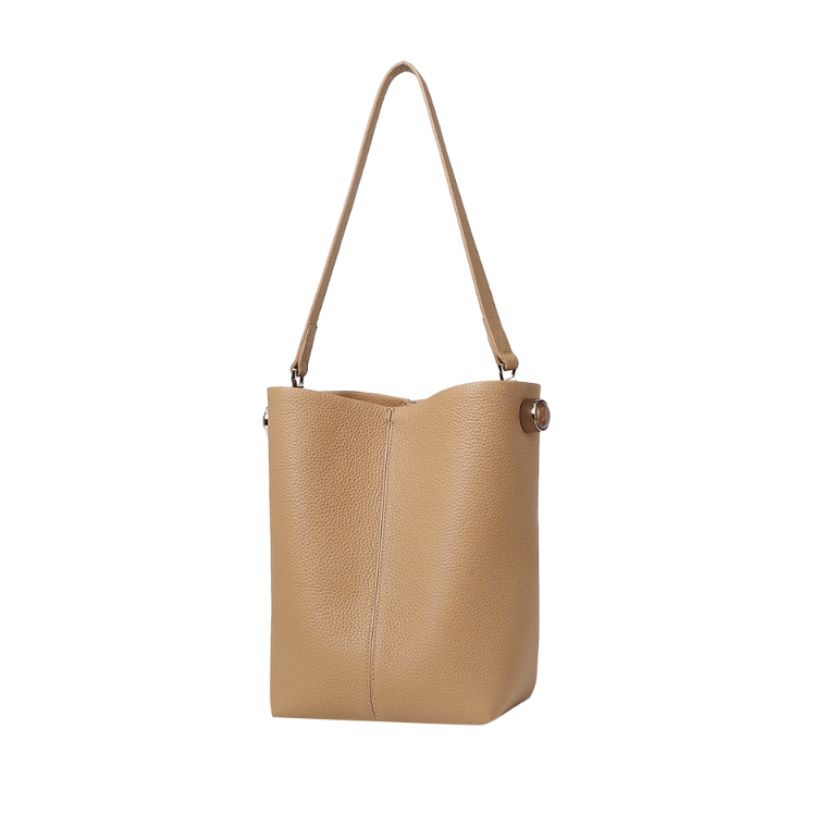 FELCI Leather Bucket Bag