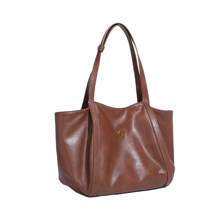 FENTU Leather Tote Bag