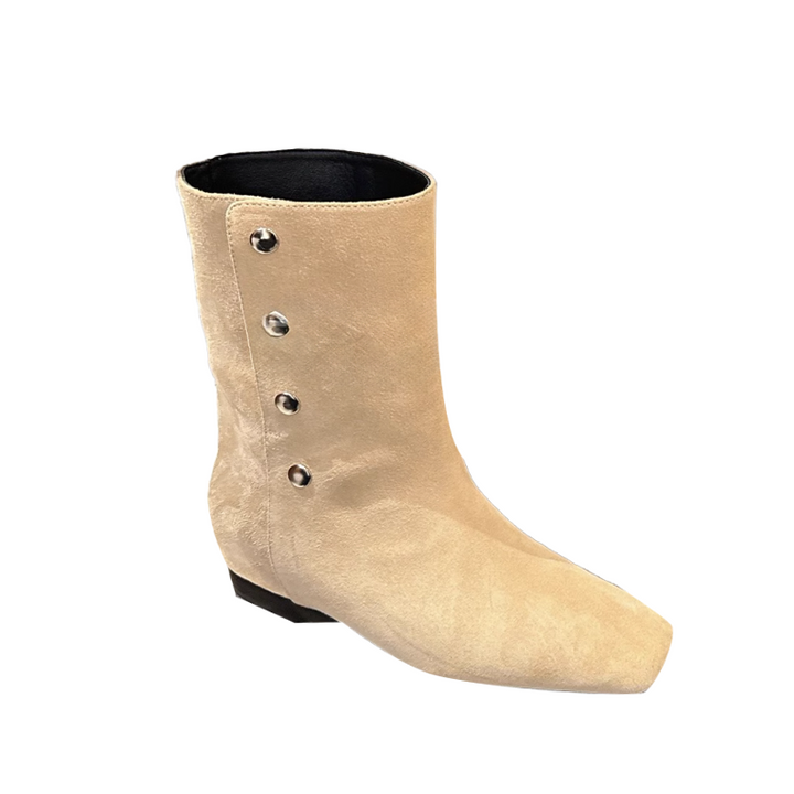 FROKE Button Ankle Boots