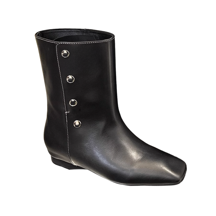 FROKE Button Ankle Boots