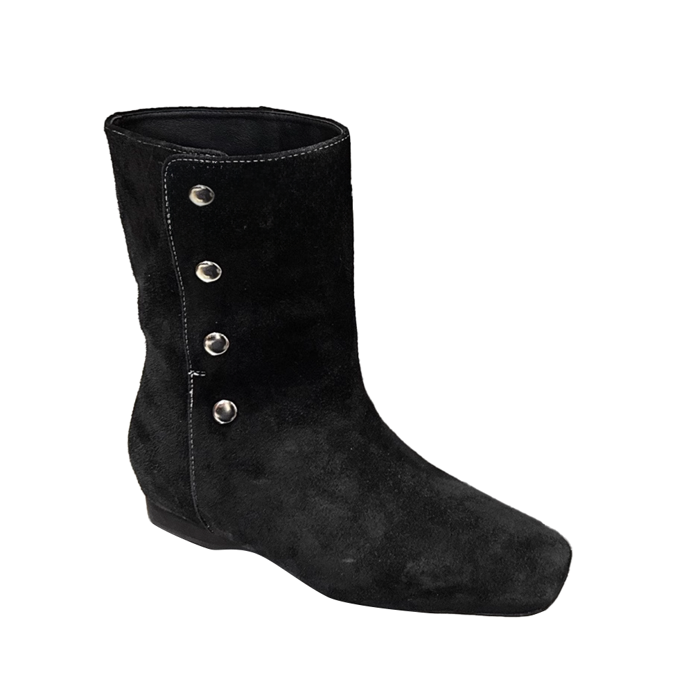 FROKE Button Ankle Boots