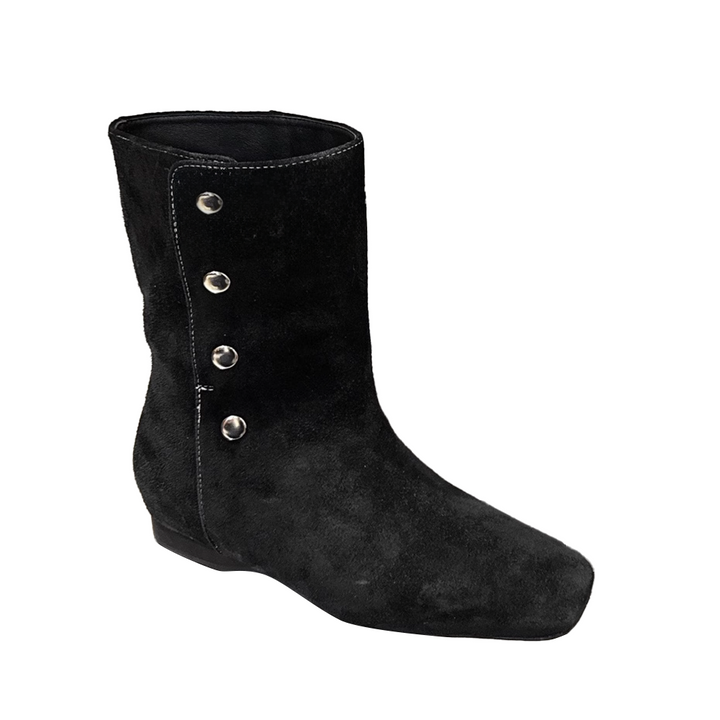 FROKE Button Ankle Boots