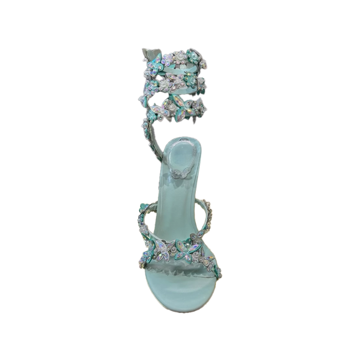 GETAN Diamante Wrap High Heel Sandals