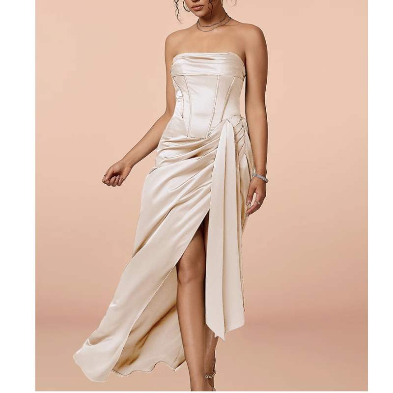 GETAV Tube Slip Evening Dress Gown