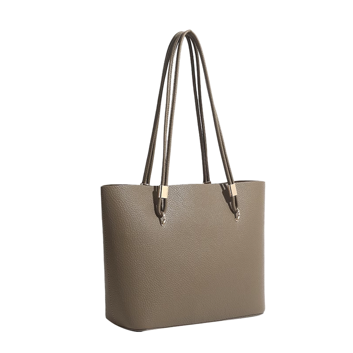 HECOT Leather Oversized Tote Bag