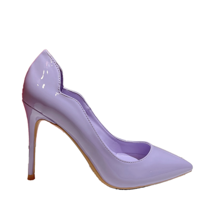 HEDOV Patent Leather High Heel Pumps - 10cm