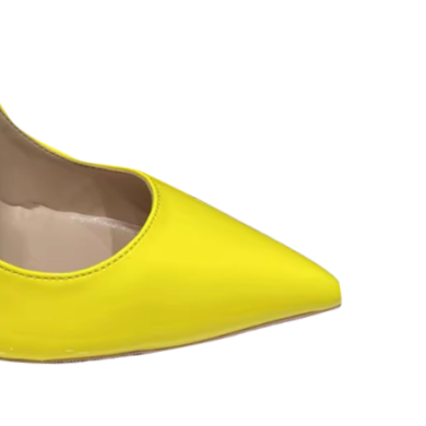 HEDOV Patent Leather High Heel Pumps - 10cm