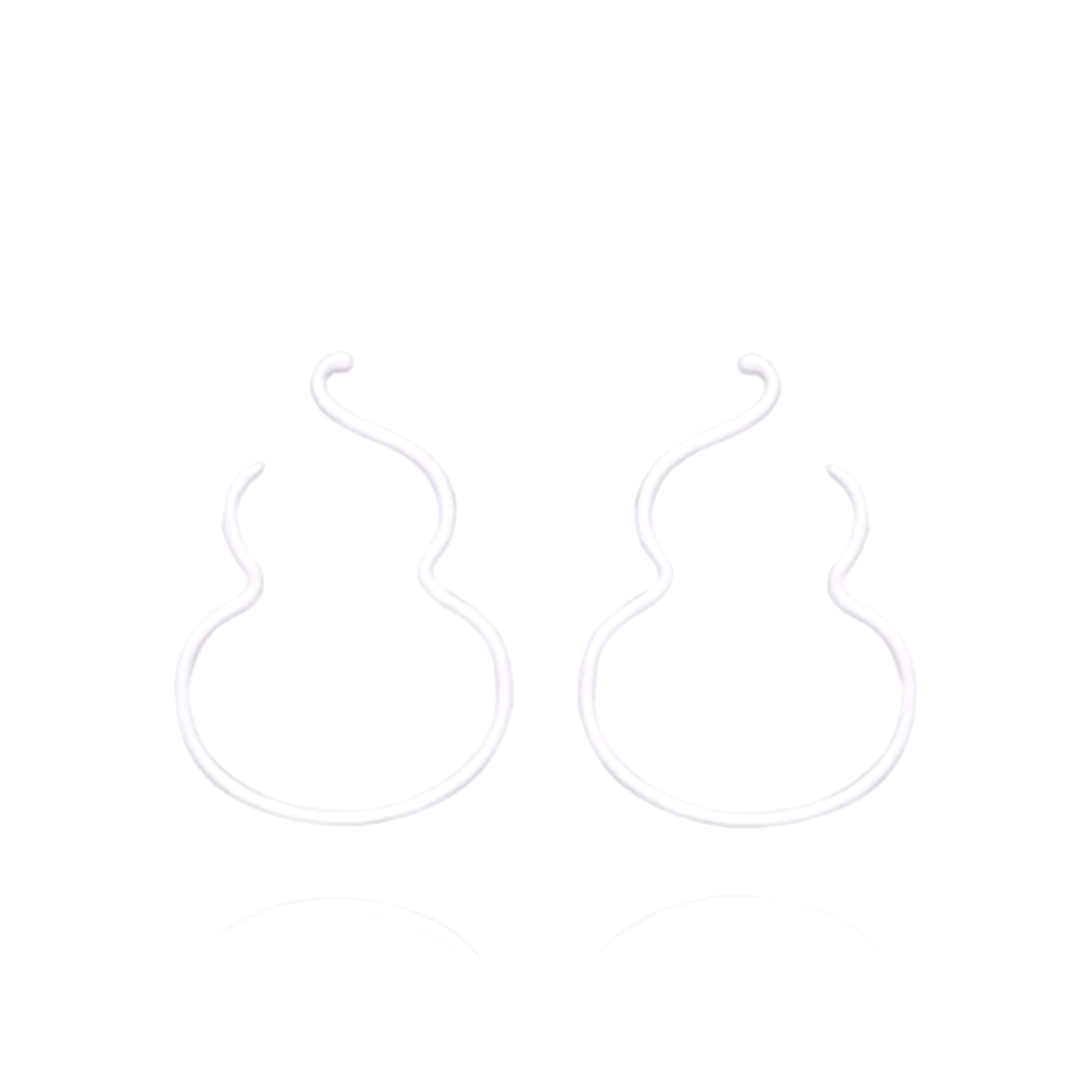 HEIVO Calabash Earrings - Pair