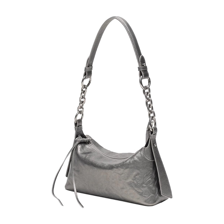 HESHE Leather Cross Body Bag