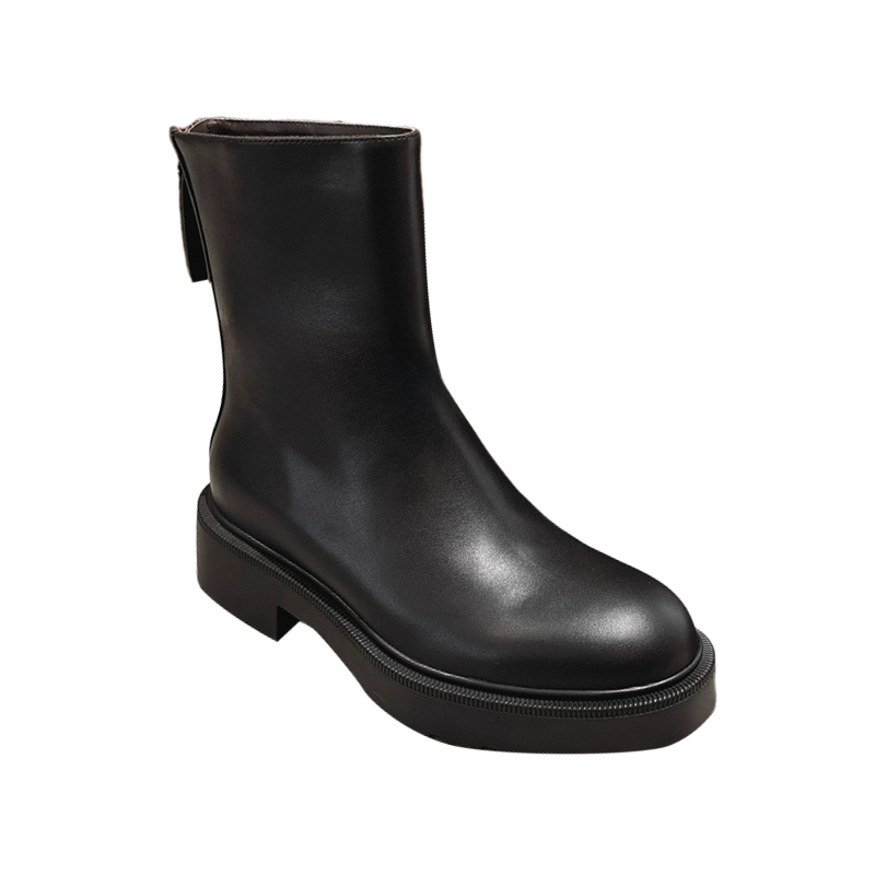 HETGA Leather Ankle Boots