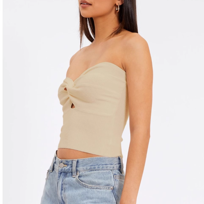 HEVCI Cut Out Tube Top