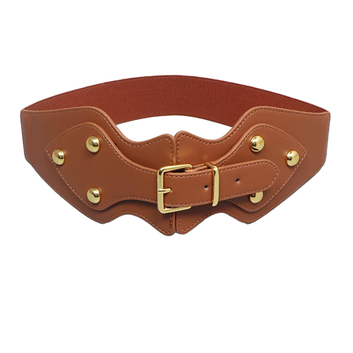 HEVIC Studded Buckled Girdle Belt