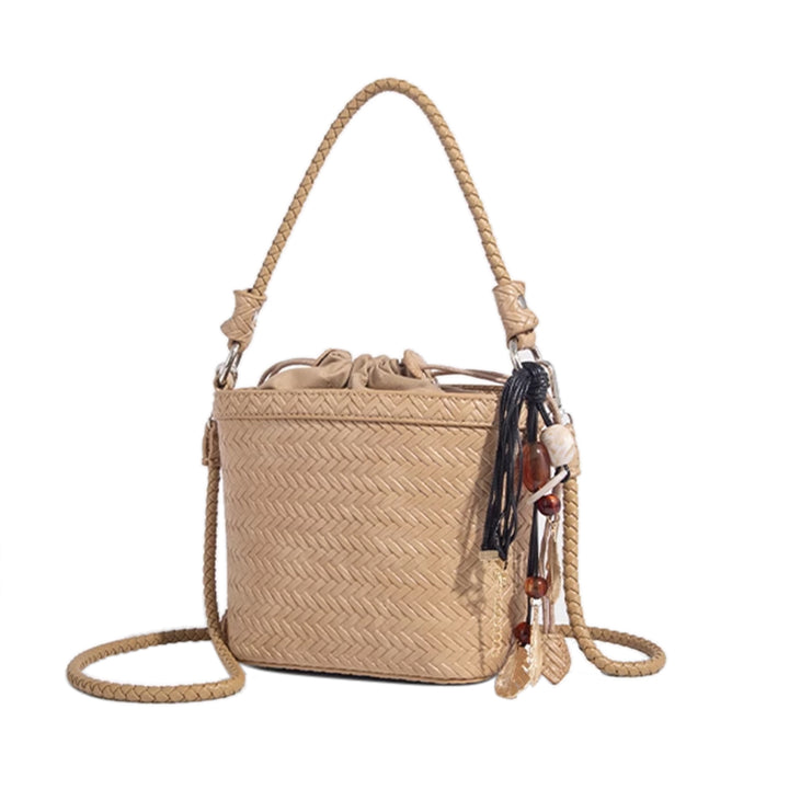 HOTCA Braided Bucket Bag