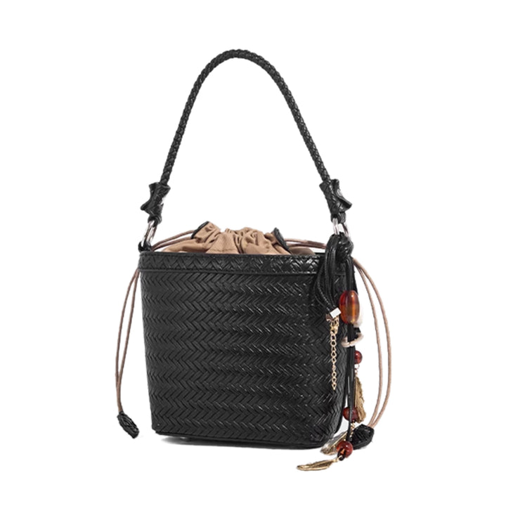 HOTCA Braided Bucket Bag