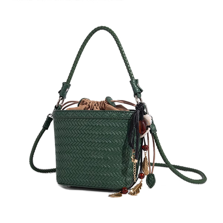 HOTCA Braided Bucket Bag