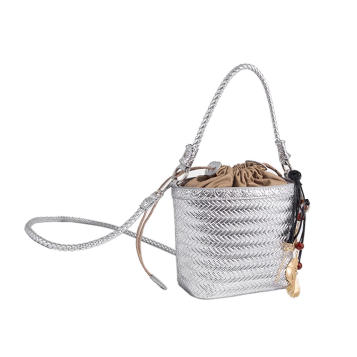 HOTCA Braided Bucket Bag