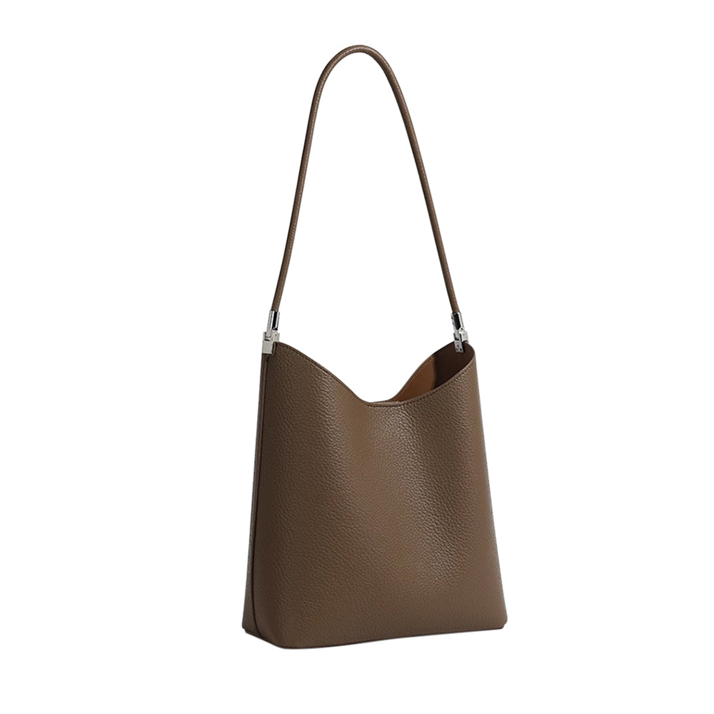 HUSDA Leather Bucket Bag