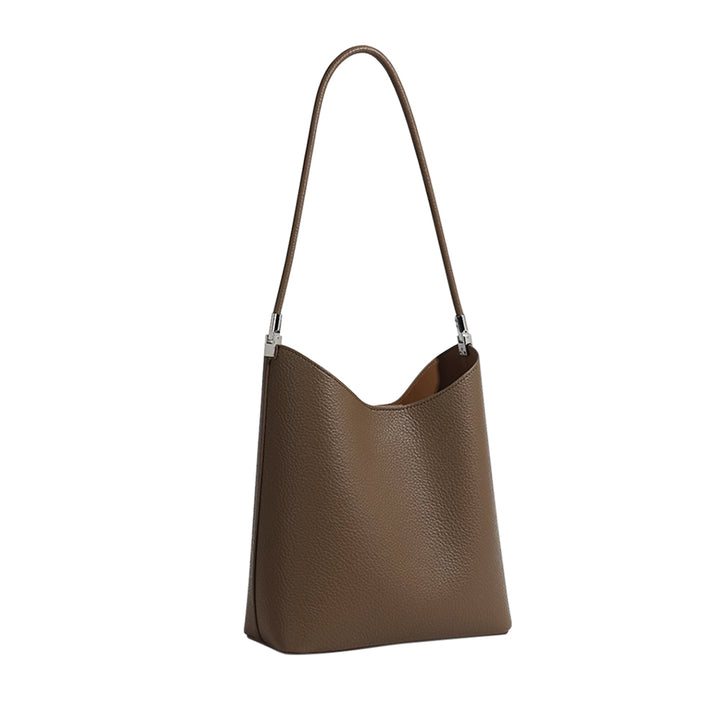 HUSDA Leather Bucket Bag