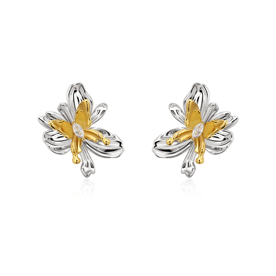 HYLEA Flower Earrings - Pair