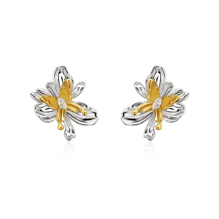 HYLEA Flower Earrings - Pair