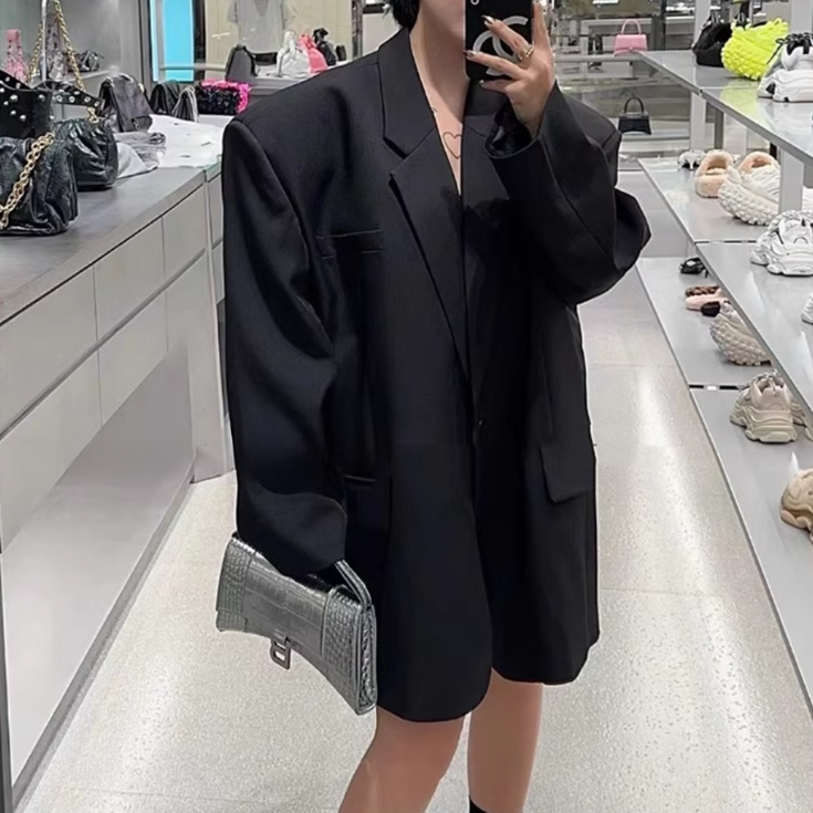 JESAG Lapel Oversized Blazer