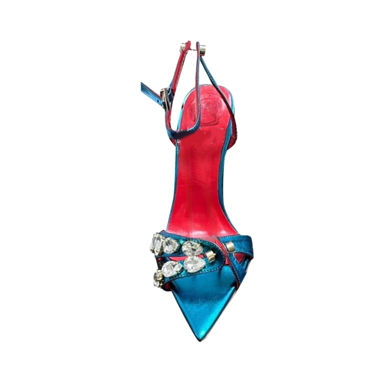 Flame Rhinestone High Heels: Designer European & American Runway Zudio Shoes  For Girls From Cy001, $64.39