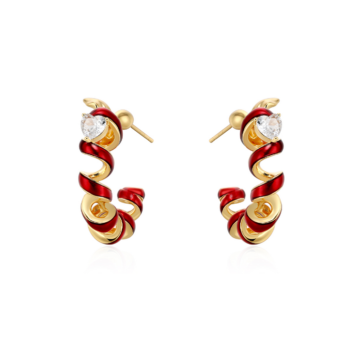 JOKYA Pearl Bi-Color Earrings - Pair
