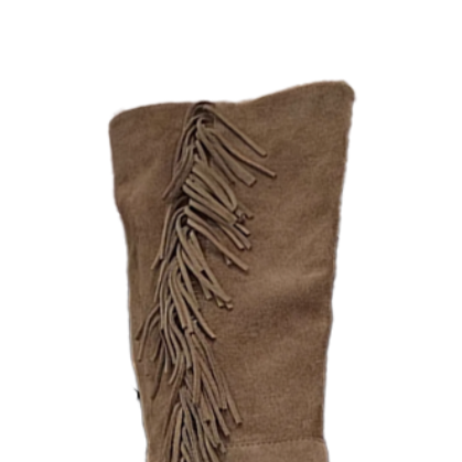 JUFAI Fringed Knee High Boots