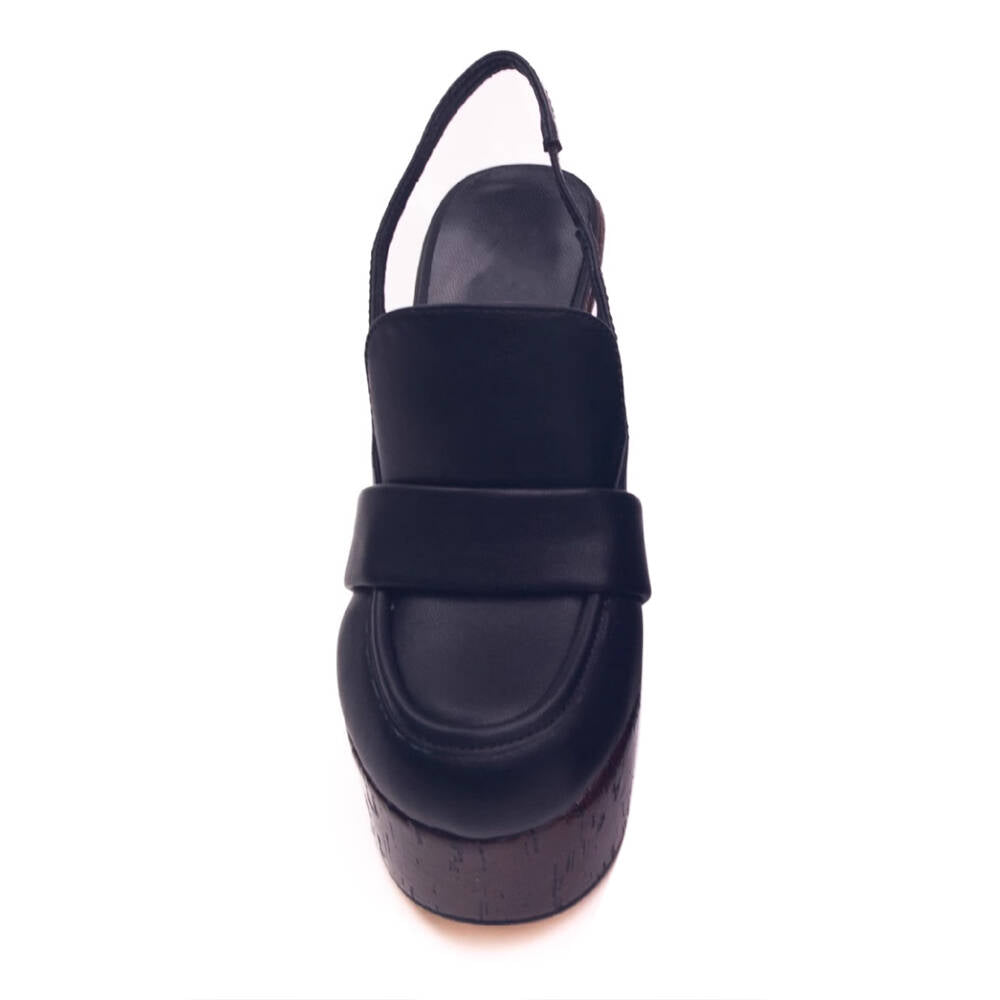 JUKCA Leather Platform Sandals
