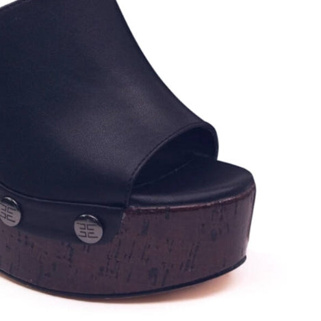 JUKCA Studded Platform Mules Sandals
