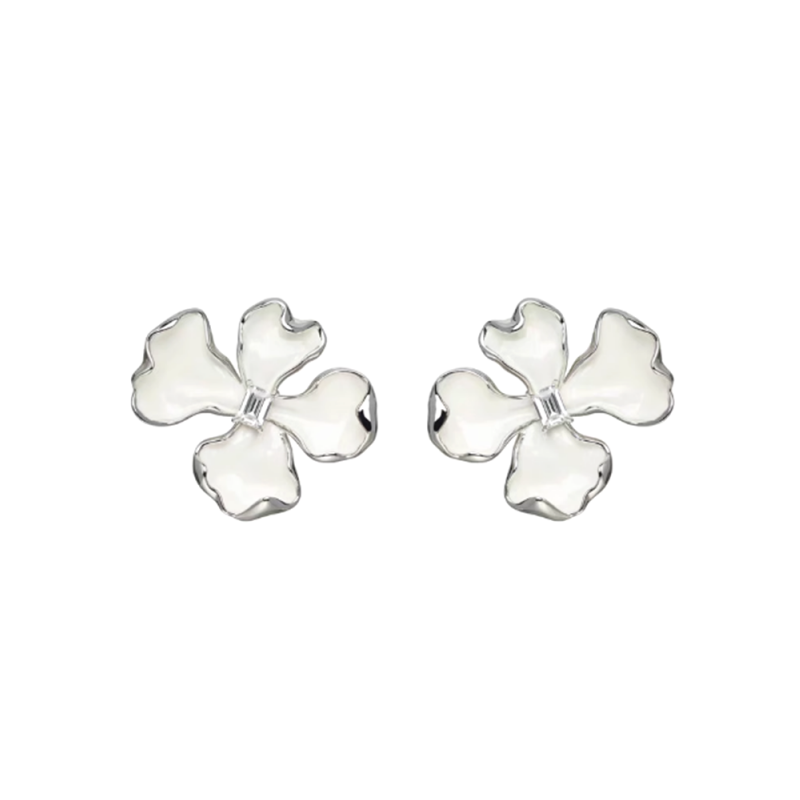 JUKCI Flower Earrings - Pair