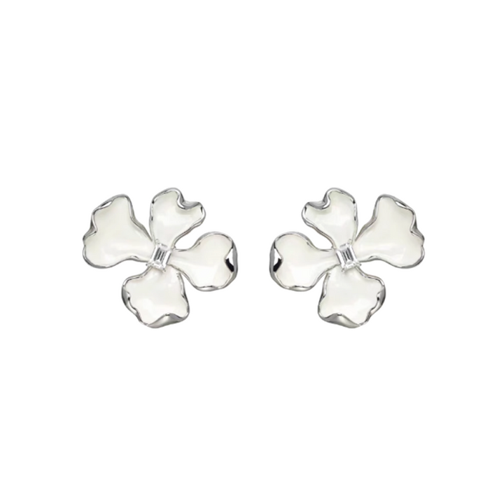 JUKCI Flower Earrings - Pair